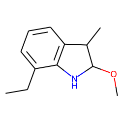 7-ethyl-3-methyl-2-methoxy-2,3-dihydroindole