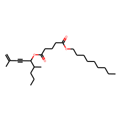 Glutaric acid, 2,6-dimethylnon-1-en-3-yn-5-yl nonyl ester