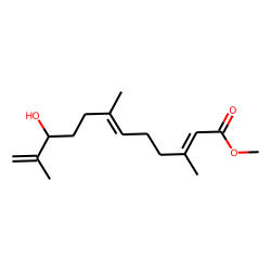 (2E,6E)-Methyl-10-hydroxy-3,7,11-trimethyldodeca-2,6,11-trienoate
