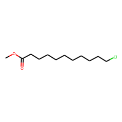 Undecanoic acid, 11-chloro, methyl ester