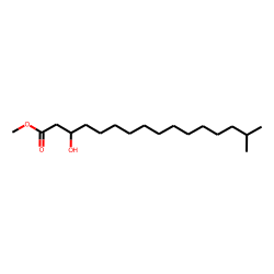 iso-17:0, 3-OH, methyl ester