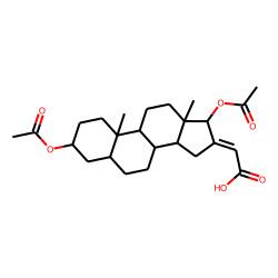 3Beta,17beta-diacetoxy-5alpha-androstan-16-ylidenacetic acid