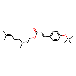 Geranyl (E)-p-coumarate, mono-TMS