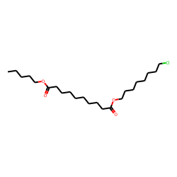 Sebacic acid, 8-chlorooctyl pentyl ester