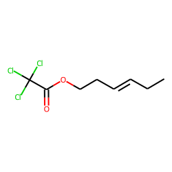 (Z)-3-Hexen-1-ol, trichloroacetate