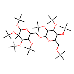 «beta»-D(+)-Melibiose, TMS