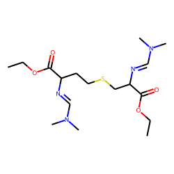 Cystathionine, N,N'-bis(dimethylaminomethylene)-, diethyl ester