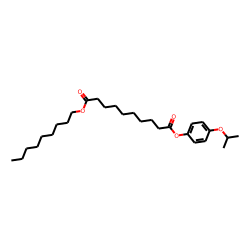 Sebacic acid, 4-isopropoxyphenyl nonyl ester