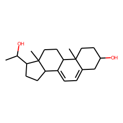 5,7-Pregnadiene-3«beta»,20«alpha»-diol