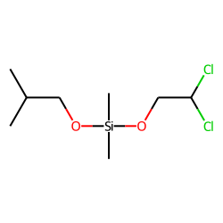 Silane, dimethyl(2,2-dichloroethoxy)isobutoxy-