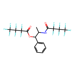 Phenylpropanolamine, n,o-bis(heptafluorobutyryl) deriv.