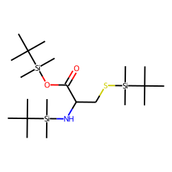 L-Cysteine, N,S-bis(tert-butyldimethylsilyl)-, tert-butyldimethylsilyl ester