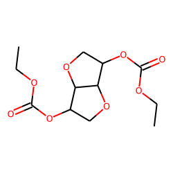 Diethyl hexahydrofuro[3,2-b]furan-3,6-diyl dicarbonate
