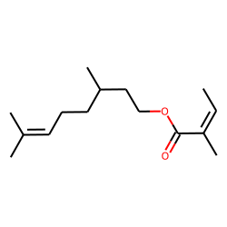 Citronellyl tiglate