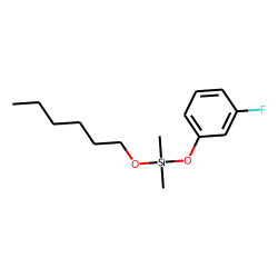 Silane, dimethyl(3-fluorophenoxy)hexyloxy-