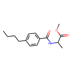 l-Alanine, N-(4-butylbenzoyl)-, methyl ester
