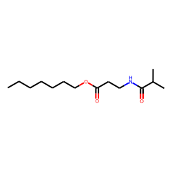 «beta»-Alanine, N-isobutyryl-, heptyl ester
