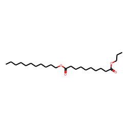 Sebacic acid, propyl undecyl ester