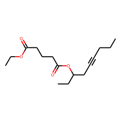 Glutaric acid, ethyl non-5-yn-3-yl ester