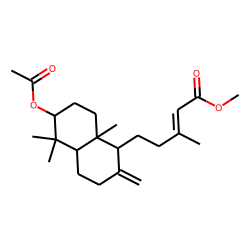 Acetoxy-copalic acid methyl ester
