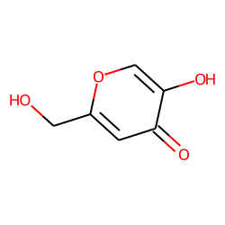 4H-Pyran-4-one, 5-hydroxy-2-(hydroxymethyl)-