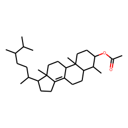 4A-Methyl-8(14)-ergostenol acetate