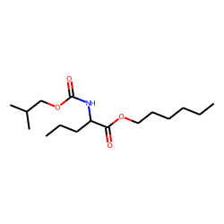 l-Norvaline, N-isobutoxycarbonyl-, hexyl ester