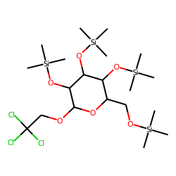 Ethanol, trichloro, glucuronide, TMS
