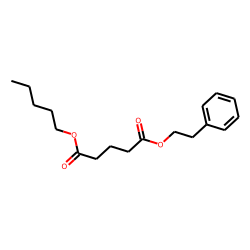 Glutaric acid, pentyl phenethyl ester