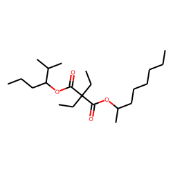Diethylmalonic acid, 2-methylhex-3-yl 2-octyl ester