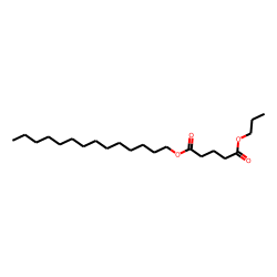 Glutaric acid, propyl tetradecyl ester