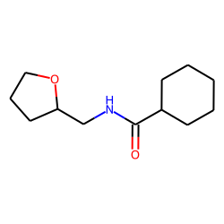Cyclohexanecarboxamide, N-tetrahydrofurfuryl-