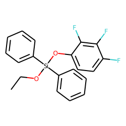 Silane, diphenylethoxy(2,3,4-trifluorophenoxy)-