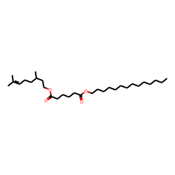 Adipic acid, «beta»-citronellyl tetradecyl ester