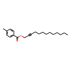 p-Toluic acid, tridec-2-ynyl ester