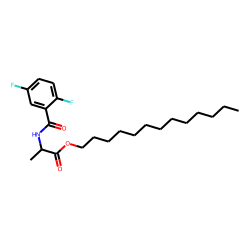 D-Alanine, N-(2,5-difluorobenzoyl)-, tridecyl ester