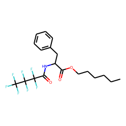 l-Phenylalanine, n-heptafluorobutyryl-, hexyl ester