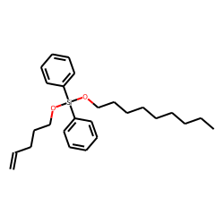 Silane, diphenylnonyloxy(pent-4-en-1-yloxy)-