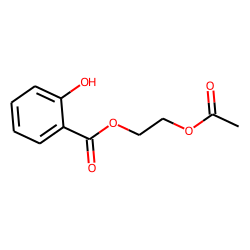 Ethylene glycol, O-acetyl-, O'-salicylate