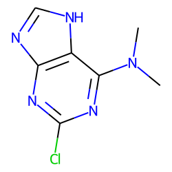2-Chloro-6-dimethylaminopurine