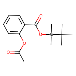 Benzoic acid, 2-acetyloxy-, tert.-butyldimethylsilyl ester