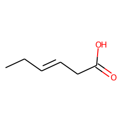3-Hexenoic acid, (E)-