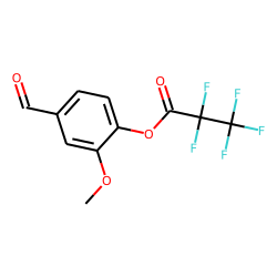 Vanillin, pentafluoropropionate