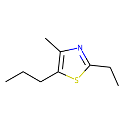 4-methyl-2-ethyl-5-propylthiazole