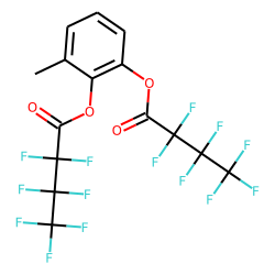 3-Methylcatechol, bis(heptafluorobutyrate)