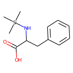 Phenylalanine, mono-TMS