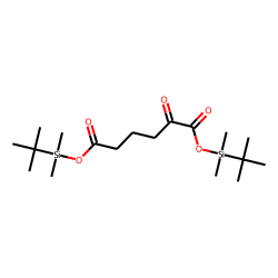 2-Ketoadipic acid ditbdms