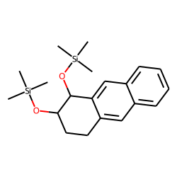 trans-Anthracene, 1,2,3,4-tetrahydro-1,2-diol, bis-TMS