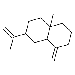 Naphthalene, decahydro-4a-methyl-1-methylene-7-(1-methylethenyl)-, [4aR-(4a«alpha»,7«alpha»,8a«beta»)]-