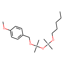 Silane, dimethyl(dimethyl(4-methoxybenzyloxy)silyloxy)pentyloxy-